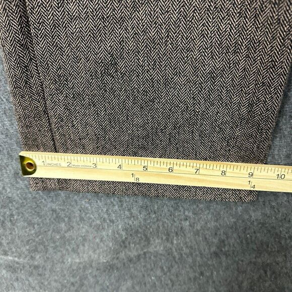 East 5th Womens 4 Brown Herringbone Secretly Slender Slim Fit Pants Office Wear - Picture 8 of 13